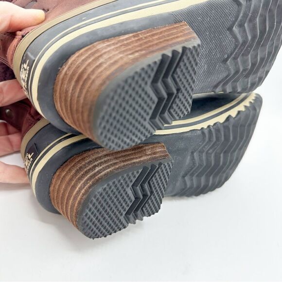 Sorel Slimpack II Waterproof Redwood Snow Boots‎ Sz 6 - Picture 8 of 11